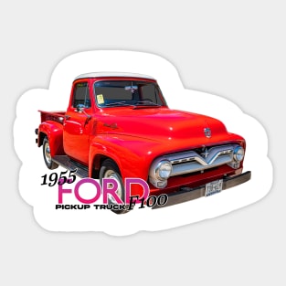 1955 Ford F100 Pickup Truck Sticker